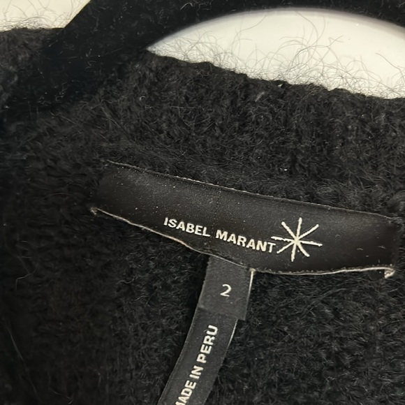 Isabel Marant Short Sleeve Sweater size 2 - Picture 4 of 5